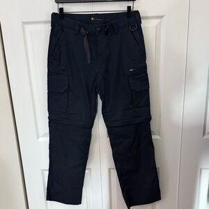 Men's navy convertible Cargo Pants